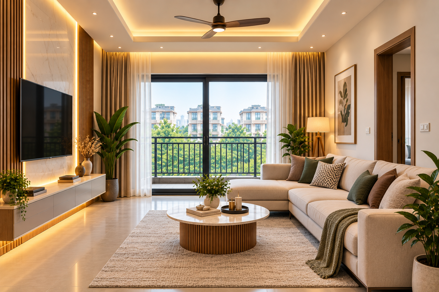 After interior