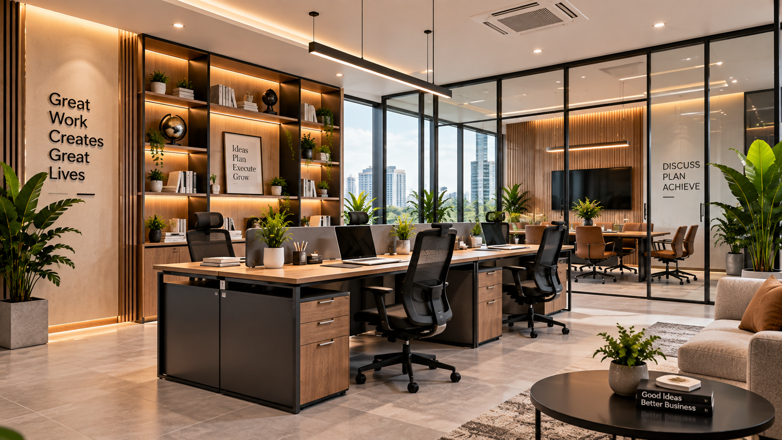 Modern kitchen interior