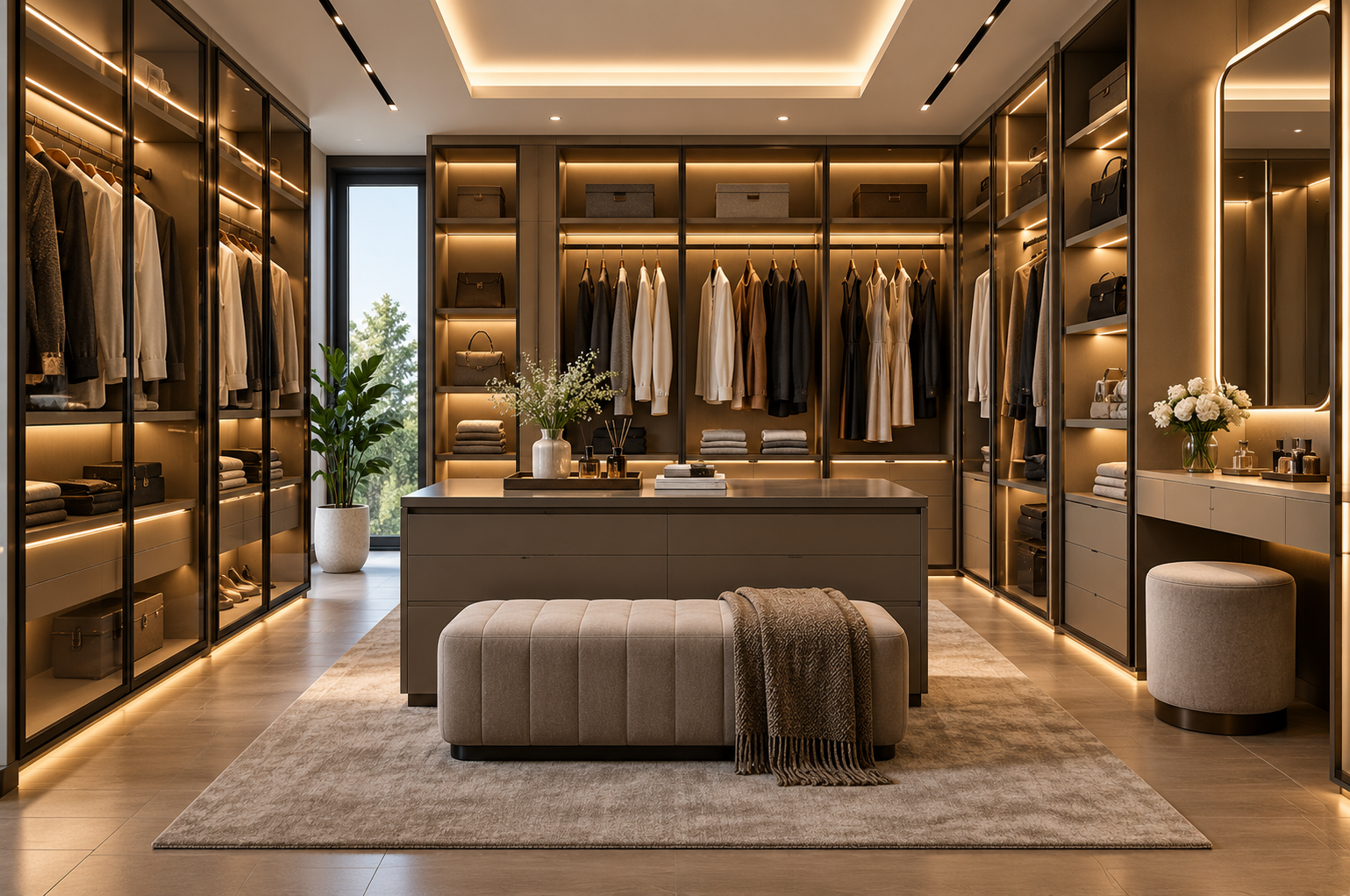 Walk-in Wardrobe Interior
